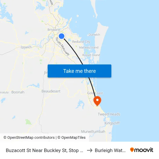 Buzacott St Near Buckley St, Stop 48a to Burleigh Waters map