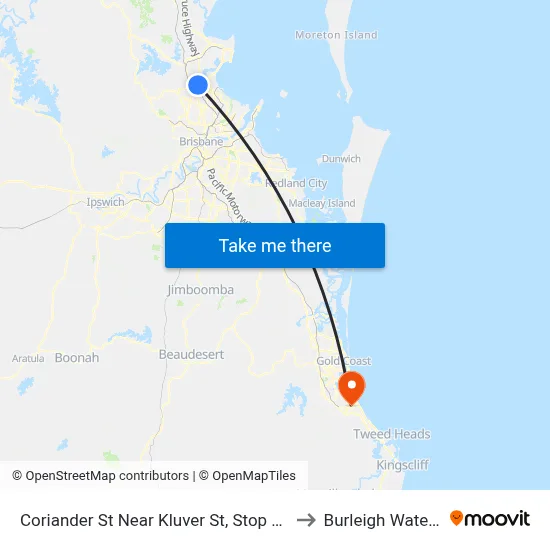 Coriander St Near Kluver St, Stop 60 to Burleigh Waters map