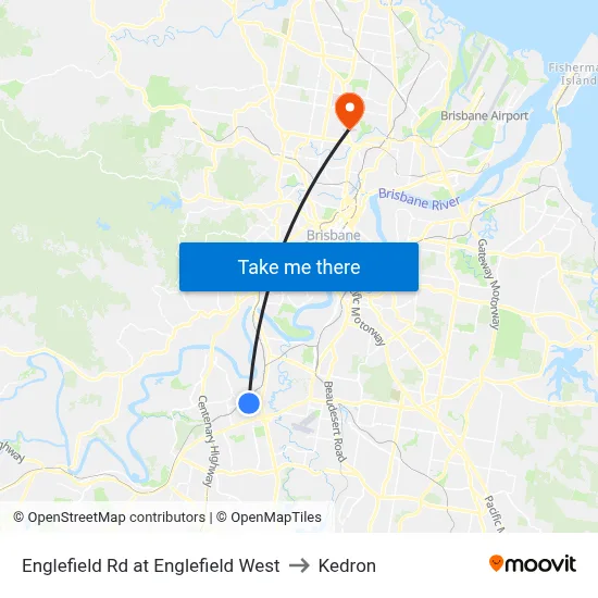 Englefield Rd at Englefield West to Kedron map