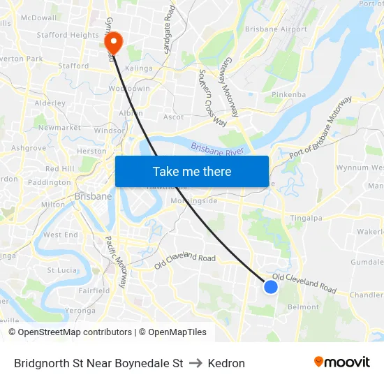 Bridgnorth St Near Boynedale St to Kedron map