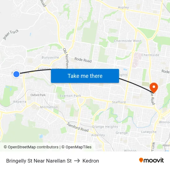 Bringelly St Near Narellan St to Kedron map