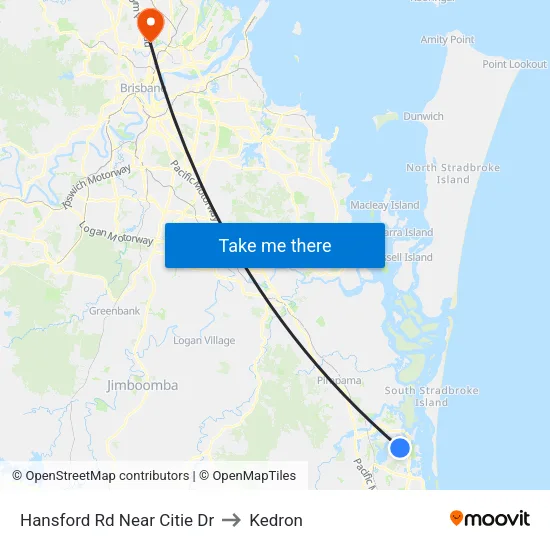 Hansford Rd Near Citie Dr to Kedron map