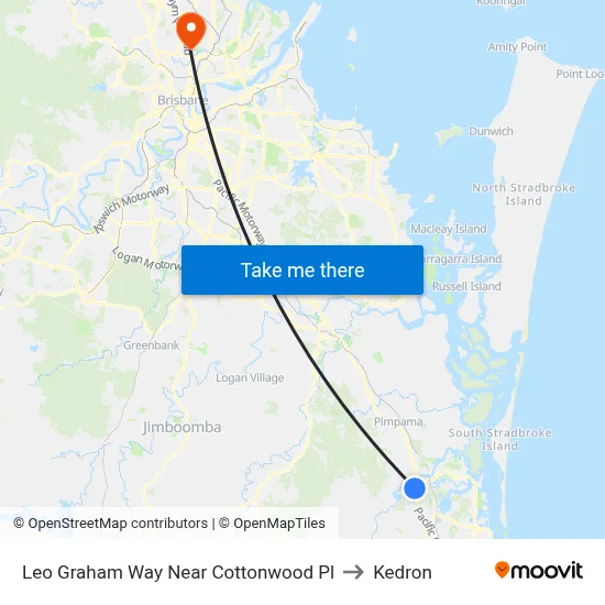Leo Graham Way Near Cottonwood Pl to Kedron map