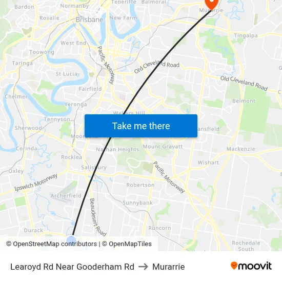 Learoyd Rd Near Gooderham Rd to Murarrie map
