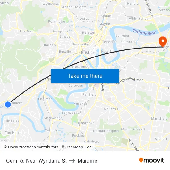 Gem Rd Near Wyndarra St to Murarrie map