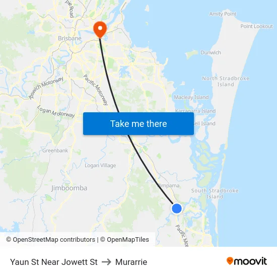 Yaun St Near Jowett St to Murarrie map