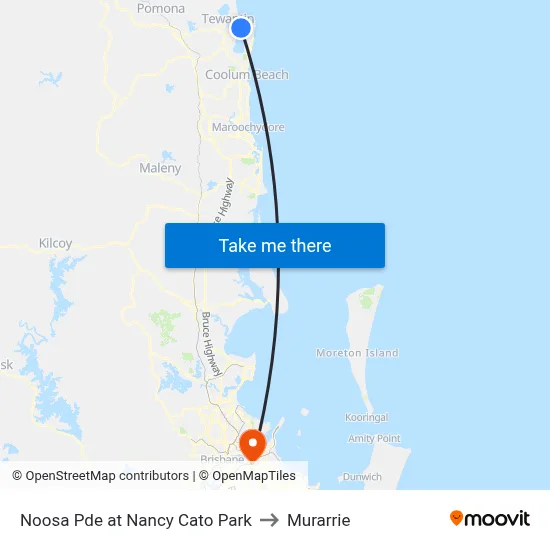 Noosa Pde at Nancy Cato Park to Murarrie map