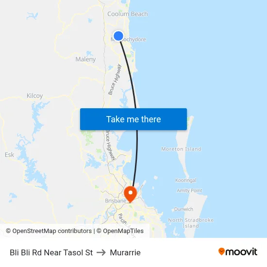Bli Bli Rd Near Tasol St to Murarrie map