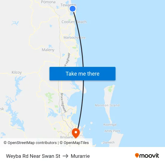 Weyba Rd Near Swan St to Murarrie map