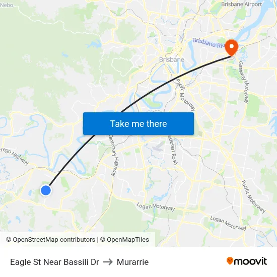 Eagle St Near Bassili Dr to Murarrie map