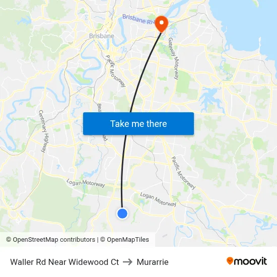 Waller Rd Near Widewood Ct to Murarrie map