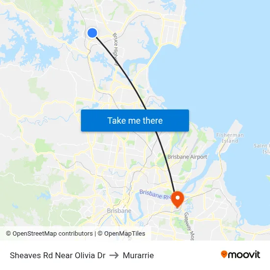 Sheaves Rd Near Olivia Dr to Murarrie map