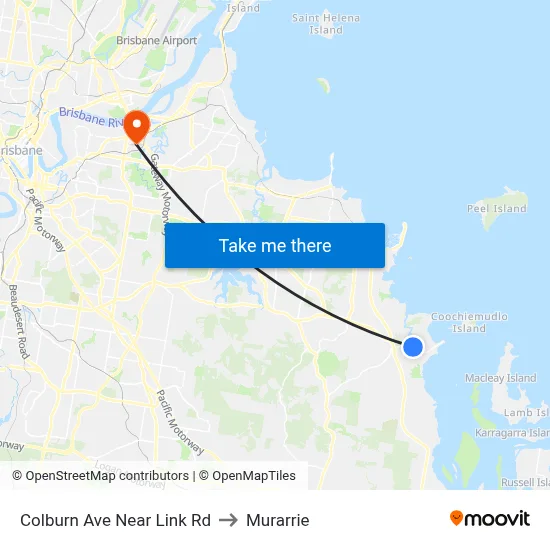Colburn Ave Near Link Rd to Murarrie map