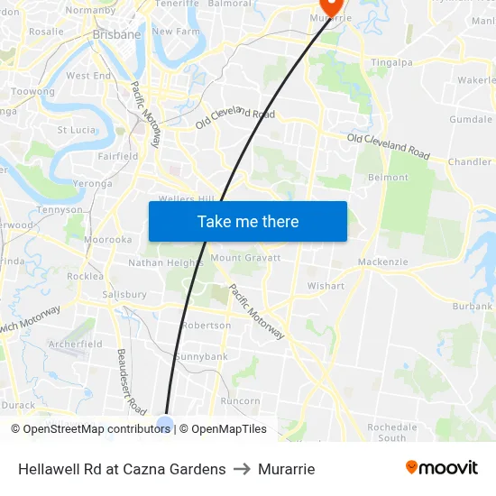 Hellawell Rd at Cazna Gardens to Murarrie map