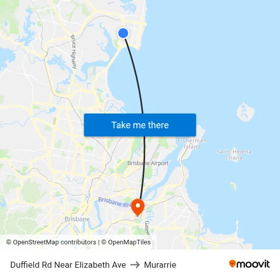 Duffield Rd Near Elizabeth Ave to Murarrie map