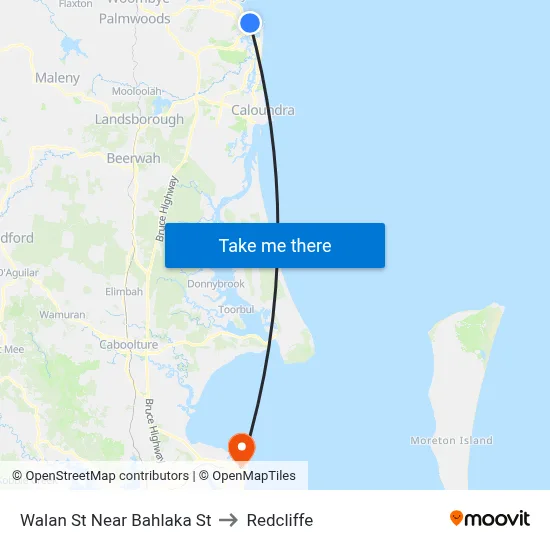 Walan St Near Bahlaka St to Redcliffe map