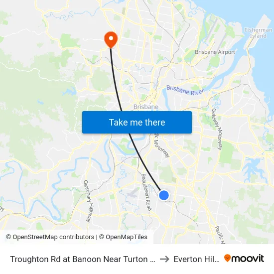 Troughton Rd at Banoon Near Turton St to Everton Hills map