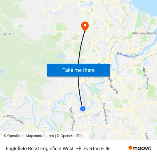 Englefield Rd at Englefield West to Everton Hills map