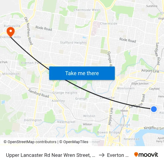 Upper Lancaster Rd Near Wren Street, Stop 25 to Everton Hills map