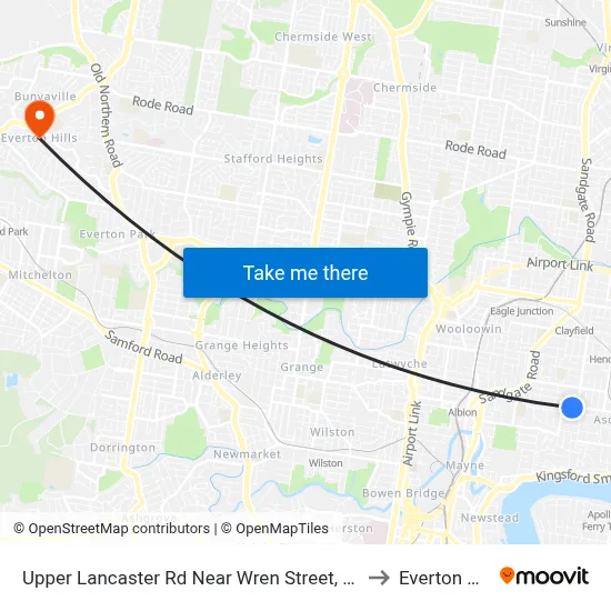 Upper Lancaster Rd Near Wren Street, Stop 25 to Everton Hills map