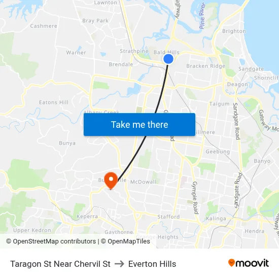 Taragon St Near Chervil St to Everton Hills map