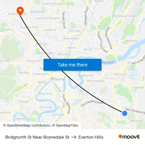 Bridgnorth St Near Boynedale St to Everton Hills map