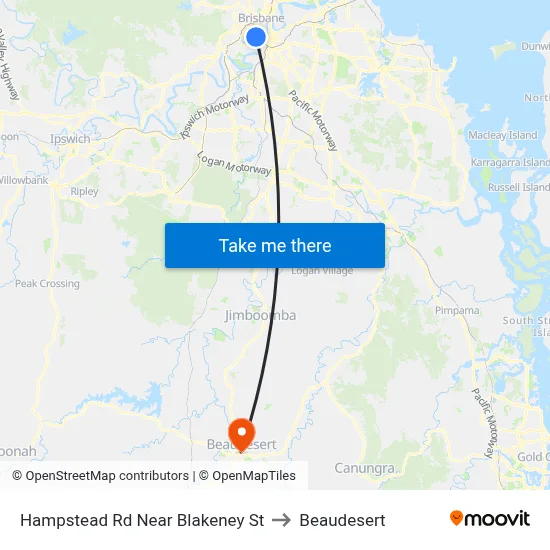 Hampstead Rd Near Blakeney St to Beaudesert map