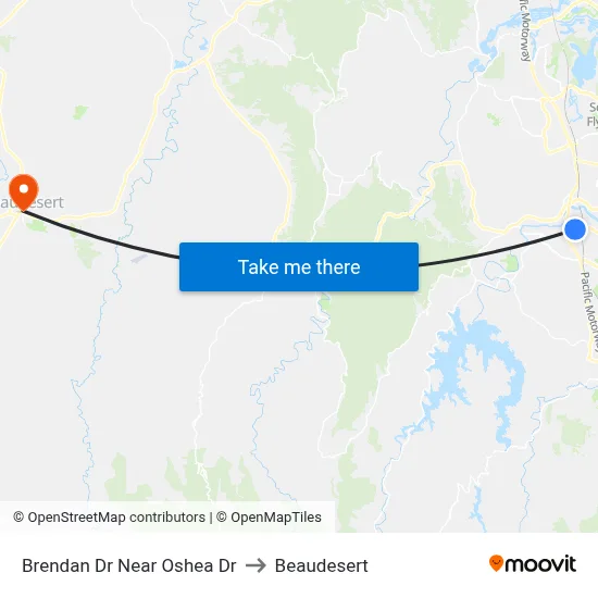 Brendan Dr Near Oshea Dr to Beaudesert map