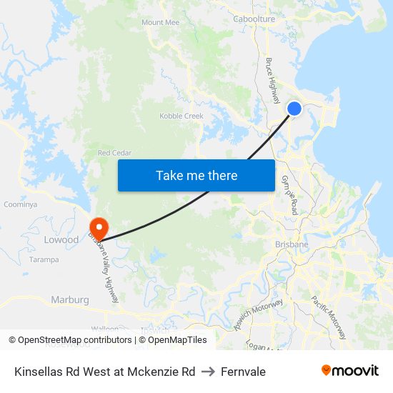 Kinsellas Rd West at Mckenzie Rd to Fernvale map