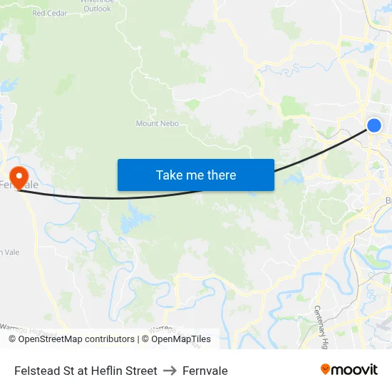 Felstead St at Heflin Street to Fernvale map