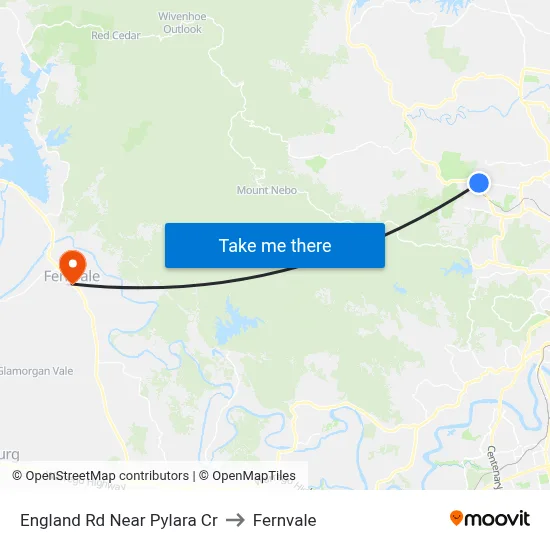 England Rd Near Pylara Cr to Fernvale map