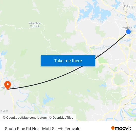 South Pine Rd Near Mott St to Fernvale map