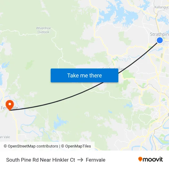 South Pine Rd Near Hinkler Ct to Fernvale map
