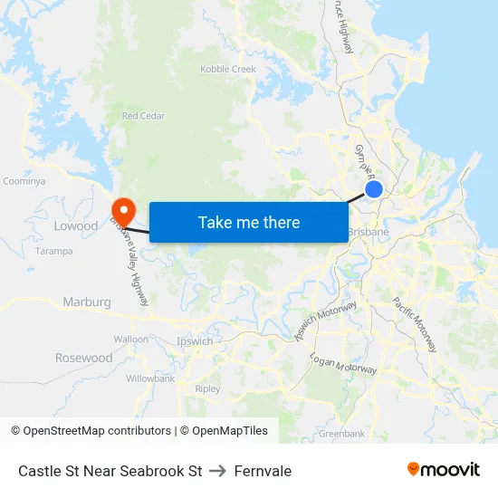 Castle St Near Seabrook St to Fernvale map