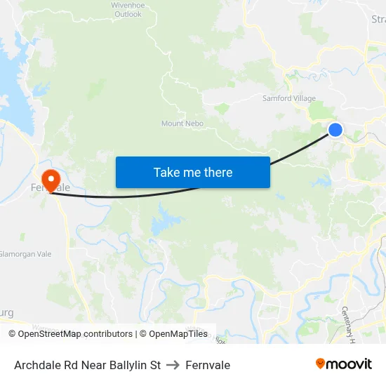 Archdale Rd Near Ballylin St to Fernvale map