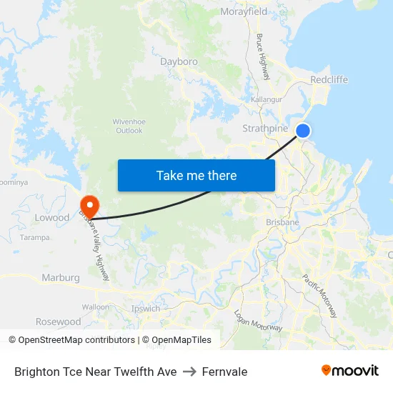 Brighton Tce Near Twelfth Ave to Fernvale map