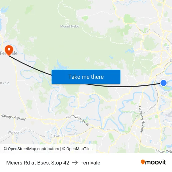 Meiers Rd at Bses, Stop 42 to Fernvale map