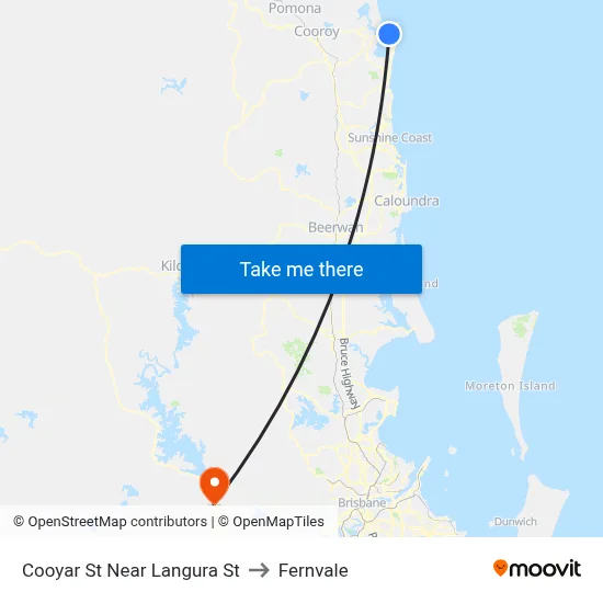 Cooyar St Near Langura St to Fernvale map