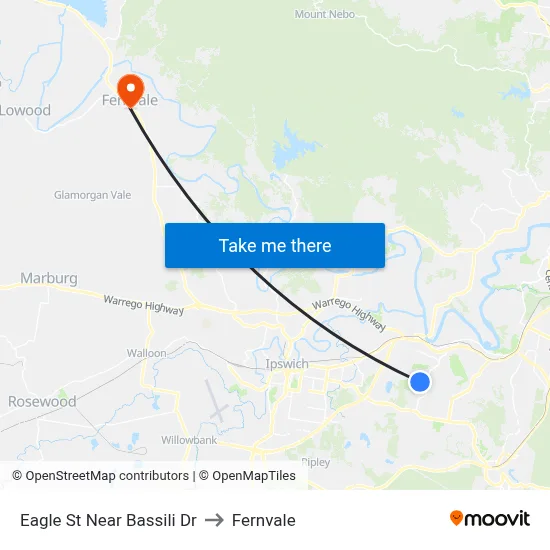 Eagle St Near Bassili Dr to Fernvale map
