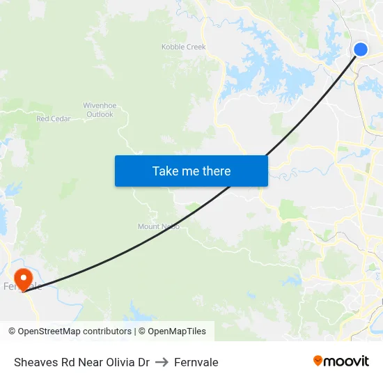 Sheaves Rd Near Olivia Dr to Fernvale map