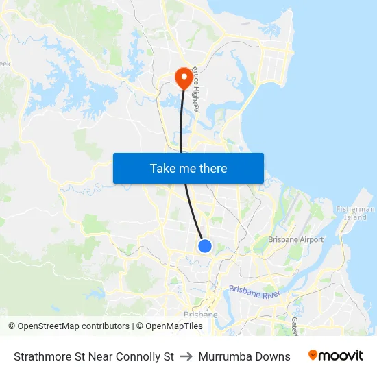 Strathmore St Near Connolly St to Murrumba Downs map