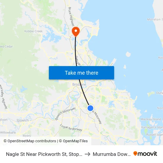 Nagle St Near Pickworth St, Stop 79 to Murrumba Downs map