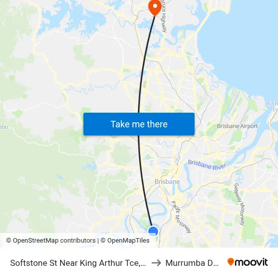 Softstone St Near King Arthur Tce, Stop 38 to Murrumba Downs map