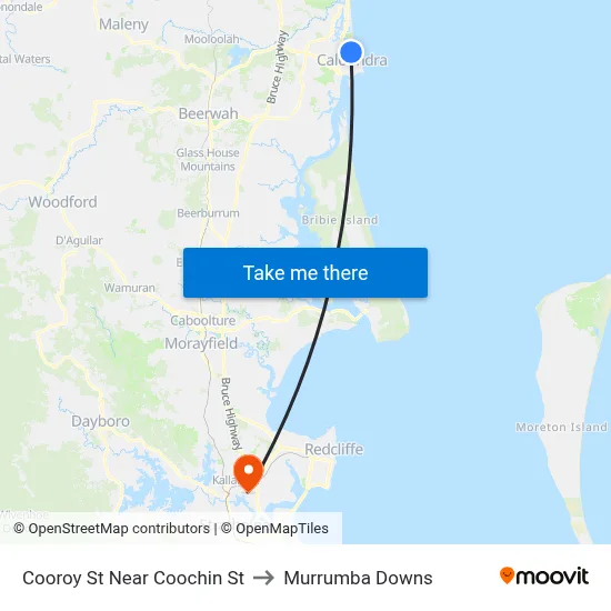 Cooroy St Near Coochin St to Murrumba Downs map