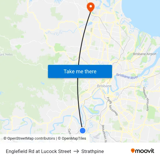 Englefield Rd at Lucock Street to Strathpine map