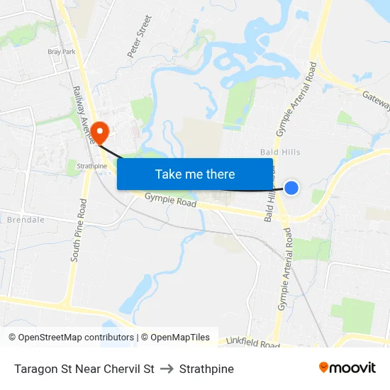 Taragon St Near Chervil St to Strathpine map