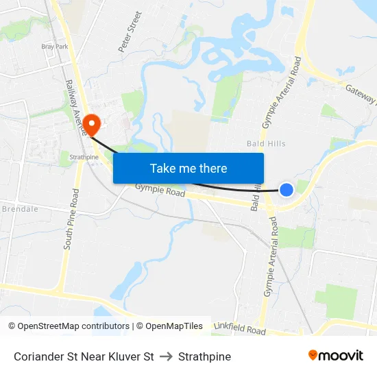 Coriander St Near Kluver St to Strathpine map