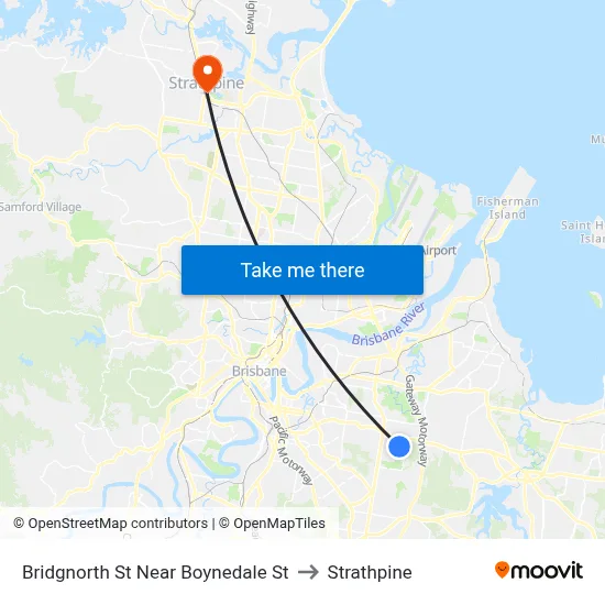 Bridgnorth St Near Boynedale St to Strathpine map