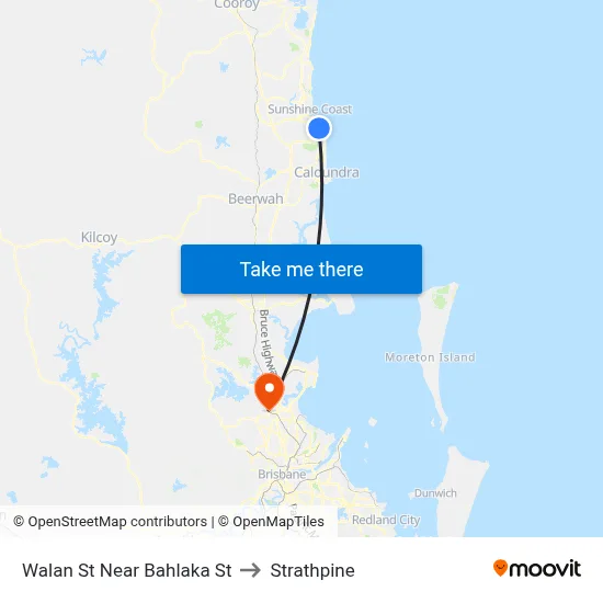 Walan St Near Bahlaka St to Strathpine map