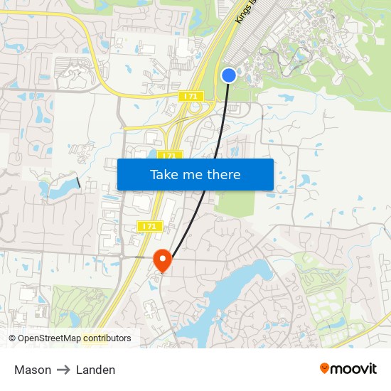 Mason to Landen map